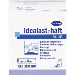 IDEALAST-haft color Binde 6 cmx4 m blau 1 St.