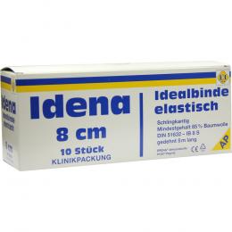 Ein aktuelles Angebot für IDENA Idealbinden 8 cm Schlingkante 10 St Binden Verbandsmaterial - jetzt kaufen, Marke ERENA Verbandstoffe GmbH & Co. KG.