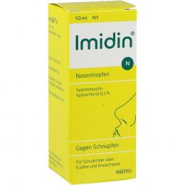 IMIDIN N NASENTROPFEN 10 ml Nasentropfen