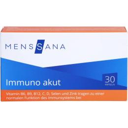 IMMUNO AKUT MensSana Kapseln 30 St. (16,5 g)