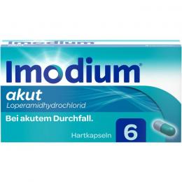 IMODIUM akut Hartkapseln 6 St.