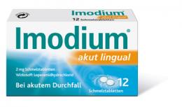 IMODIUM akut lingual Schmelztabletten 12 St