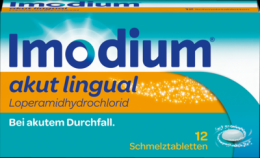 IMODIUM akut lingual Schmelztabletten 12 St