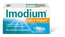 IMODIUM akut lingual Schmelztabletten 6 St