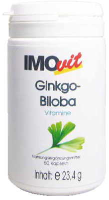 IMOVIT Ginkgo Biloba Kapseln 234 g