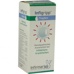 Ein aktuelles Angebot für Infigripp Tropfen 100 ml Tropfen Grippemittel - jetzt kaufen, Marke Infirmarius GmbH.