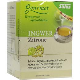 Ein aktuelles Angebot für INGWER ZITRONE Tee Salus Filterbeutel 15 St Filterbeutel Nahrungsergänzungsmittel - jetzt kaufen, Marke SALUS Pharma GmbH.