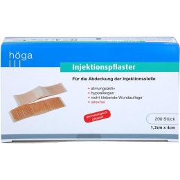 INJEKTIONSPFLASTER hypoallergen 1,2x4 cm 200 St.