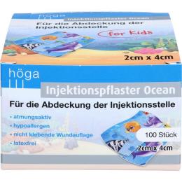INJEKTIONSPFLASTER Vlies Ocean for Kids Höga 2x4cm 100 St.