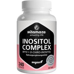 INOSITOL KOMPLEX Chromium+Vitamin B6+Folsäure Kps. 240 St.