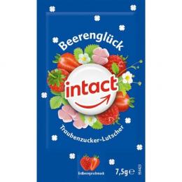 INTACT Traubenzucker Lutscher Beerenglück 75 g