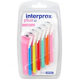 INTERPROX plus Blister Mix farbl.sort.Interdentalb 6 St.