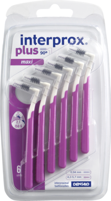 INTERPROX plus maxi lila Interdentalbrste 6 St