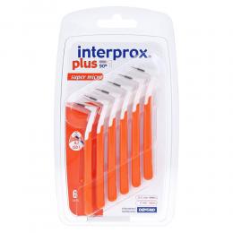 interprox plus super micro orange Interdentalbürst 6 St Zahnbürste