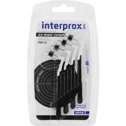 INTERPROX plus xx-maxi conical schwarz Interdent. 4 St.