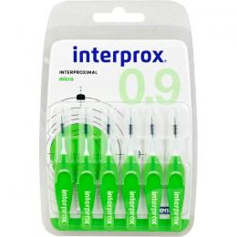 INTERPROX reg micro grün Interdentalbürste Blis. 6 St.