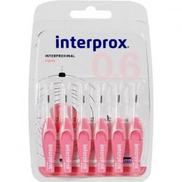 INTERPROX reg nano rosa Interdentalbürste Blister 6 St.