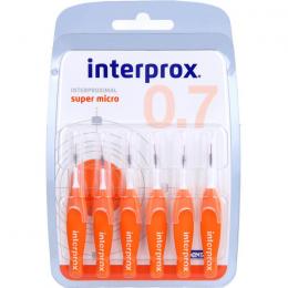 INTERPROX reg super micro orange Interdentalb.Blis 6 St.