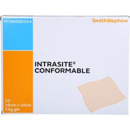 INTRASITE Conformable Gelkompr.10x10 cm 10 St.