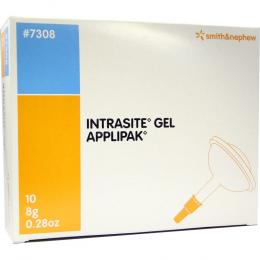 INTRASITE Gel Hydrogel Wundreiniger 10 X 8 g Gel