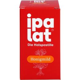 IPALAT Halspastillen honigmild o.Menthol zuckerfr. 40 St. (38 g)