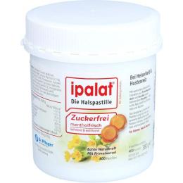 IPALAT Halspastillen zuckerfrei 400 St. (380 g)