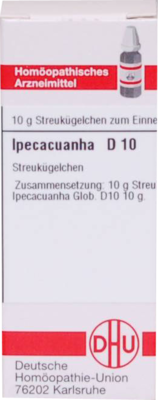 IPECACUANHA D 10 Globuli 10 g