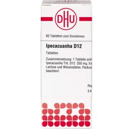 IPECACUANHA D 12 Tabletten 80 St.