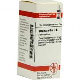 Ein aktuelles Angebot für IPECACUANHA D 6 Globuli 10 g Globuli Naturheilmittel - jetzt kaufen, Marke DHU-Arzneimittel GmbH & Co. KG.