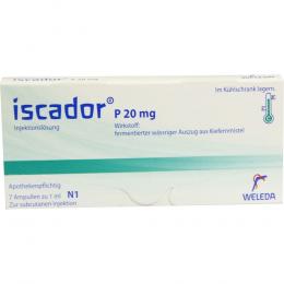 ISCADOR P 20 mg Injektionslösung 7 X 1 ml Injektionslösung