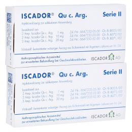 Ein aktuelles Angebot für ISCADOR Qu c.Arg Serie II Injektionslösung 14 X 1 ml Injektionslösung  - jetzt kaufen, Marke Iscador AG.