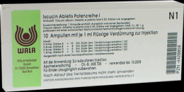 ISCUCIN abietis Potenzreihe I Ampullen 10X1 ml