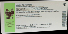 ISCUCIN abietis Strke E Ampullen 10X1 ml