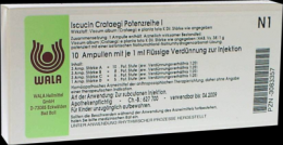 ISCUCIN crataegi Potenzreihe I Ampullen 10X1 ml