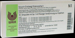 ISCUCIN crataegi Potenzreihe II Ampullen 10X1 ml