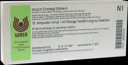 ISCUCIN crataegi Strke H Ampullen 10X1 ml