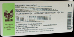 ISCUCIN pini Potenzreihe I Ampullen 10X1 ml