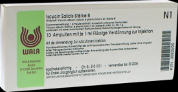 ISCUCIN salicis Strke B Ampullen 10X1 ml