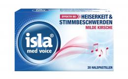 Ein aktuelles Angebot für isla med voice Pastillen 20 St Pastillen Halsschmerzen - jetzt kaufen, Marke Engelhard Arzneimittel.