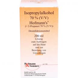 ISOPROPYLALKOHOL 70% V/V Hofmann's 200 ml