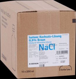 ISOTONE Kochsalz-Lsung 0,9% Braun Ecoflac Plus 10X250 ml