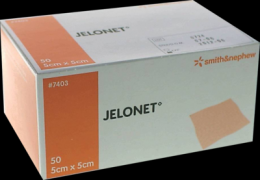 JELONET Paraffingaze 5x5 cm steril Peelpack 50 St