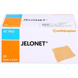 JELONET Paraffingaze 5x5 cm steril Peelpack 50 St.