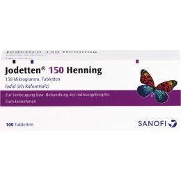 JODETTEN 150 Henning Tabletten 100 St.