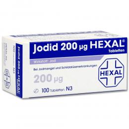 Jodid 200 HEXAL Tabletten 100 St Tabletten
