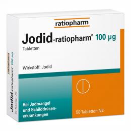 JODID-ratiopharm 100 µg Tabletten 50 St Tabletten