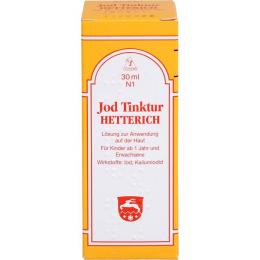 JODTINKTUR Hetterich 30 ml