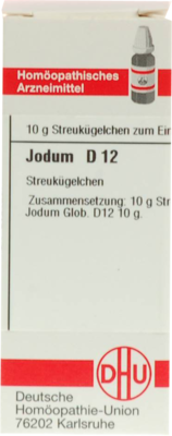 JODUM D 12 Globuli 10 g