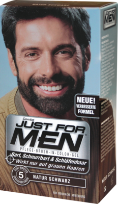 JUST for men Brush in Color Gel schwarz 28.4 ml