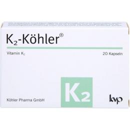 K2-KÖHLER Kapseln 20 St. (7,8 g)